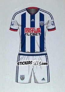 Sticker Home Kit - Premier League Inglese 2015-2016 - Topps