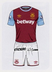 Sticker Home Kit - Premier League Inglese 2015-2016 - Topps