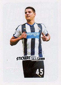 Sticker Aleksandar Mitrovic - Premier League Inglese 2015-2016 - Topps