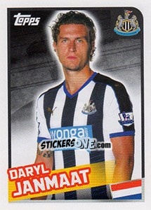 Sticker Daryl Janmaat - Premier League Inglese 2015-2016 - Topps