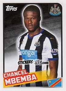 Sticker Chancel Mbemba - Premier League Inglese 2015-2016 - Topps