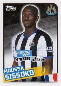 Figurina Moussa Sissoko - Premier League Inglese 2015-2016 - Topps