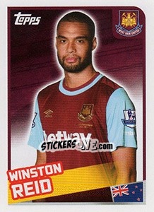 Sticker Winston Reid - Premier League Inglese 2015-2016 - Topps