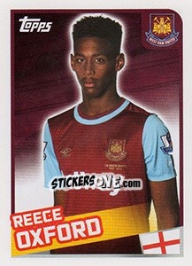 Sticker Reece Oxford - Premier League Inglese 2015-2016 - Topps