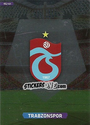Sticker Logo - Turkey Süper Gol 2013-2014. Adrenalyn XL n. 46 - Panini
