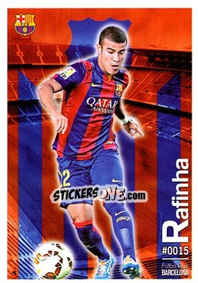 Sticker Rafinha - Las Fichas Quiz De La Liga 2015-2016 n. 15 - Mundicromo