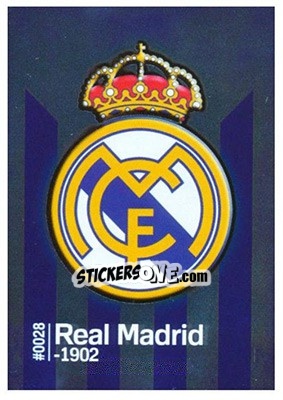 Sticker Escudo - Las Fichas Quiz De La Liga 2015-2016 n. 28 - Mundicromo