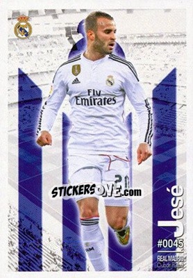 Sticker Jesé - Las Fichas Quiz De La Liga 2015-2016 n. 45 - Mundicromo