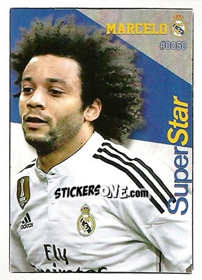 Sticker Marcelo - Las Fichas Quiz De La Liga 2015-2016 n. 50 - Mundicromo