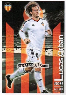 Sticker Lucas Orban - Las Fichas Quiz De La Liga 2015-2016 n. 86 - Mundicromo