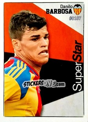 Sticker Danilo Barbosa - Las Fichas Quiz De La Liga 2015-2016 n. 107 - Mundicromo