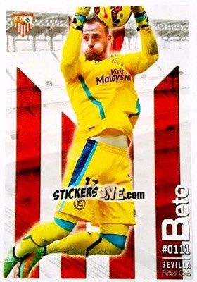 Sticker Beto - Las Fichas Quiz De La Liga 2015-2016 n. 111 - Mundicromo