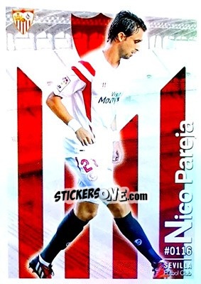Figurina Nico Pareja - Las Fichas Quiz De La Liga 2015-2016 n. 116 - Mundicromo