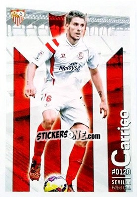Sticker Carriço - Las Fichas Quiz De La Liga 2015-2016 n. 120 - Mundicromo