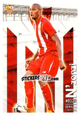 Sticker N'Zonzi - Las Fichas Quiz De La Liga 2015-2016 n. 123 - Mundicromo