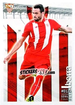 Sticker Iborra - Las Fichas Quiz De La Liga 2015-2016 - Mundicromo