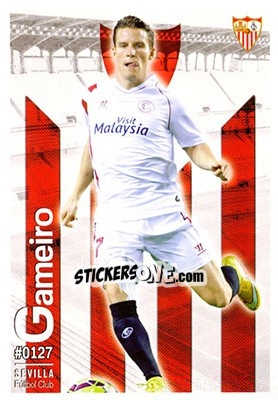 Sticker Gameiro - Las Fichas Quiz De La Liga 2015-2016 n. 127 - Mundicromo
