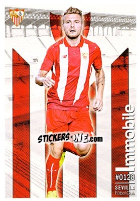 Sticker Immobile - Las Fichas Quiz De La Liga 2015-2016 n. 128 - Mundicromo
