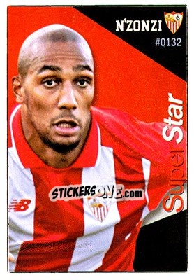 Sticker N'Zonzi - Las Fichas Quiz De La Liga 2015-2016 n. 132 - Mundicromo