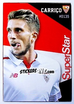 Sticker Carriço - Las Fichas Quiz De La Liga 2015-2016 n. 135 - Mundicromo
