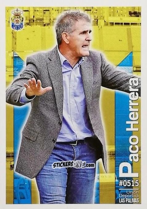 Sticker Paco Herrera - Las Fichas Quiz De La Liga 2015-2016 n. 515 - Mundicromo