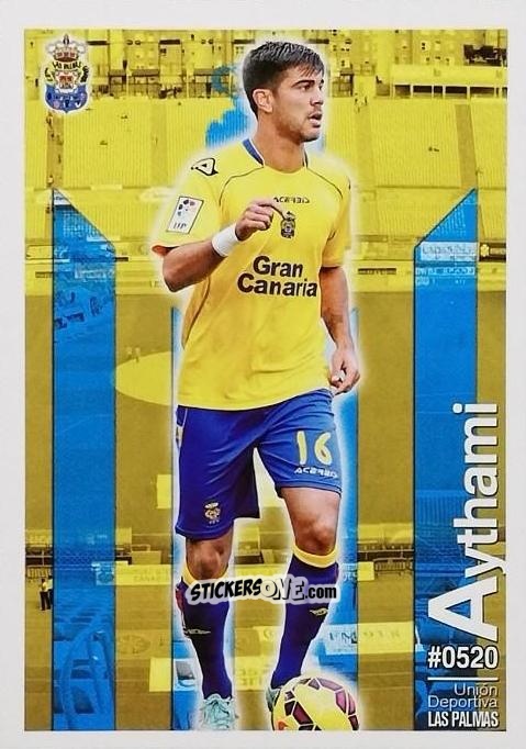 Sticker Aythami - Las Fichas Quiz De La Liga 2015-2016 n. 520 - Mundicromo