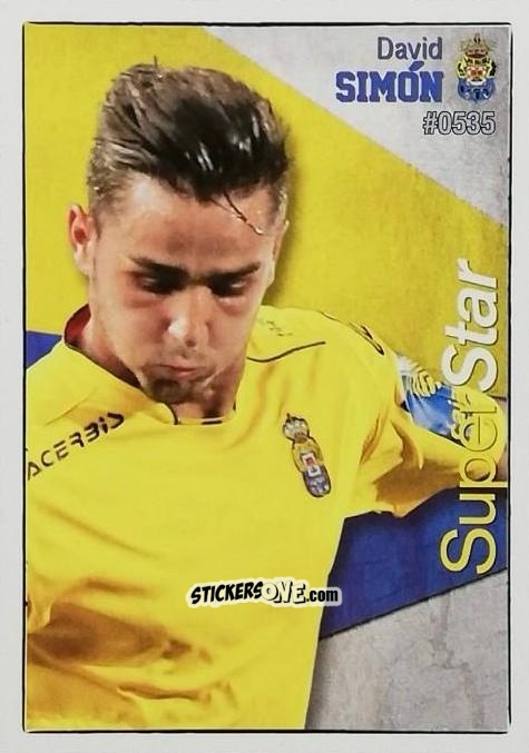 Sticker David Simón - Las Fichas Quiz De La Liga 2015-2016 n. 535 - Mundicromo