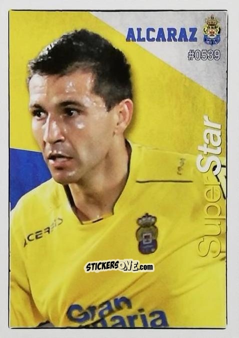 Sticker Alcaraz - Las Fichas Quiz De La Liga 2015-2016 n. 539 - Mundicromo