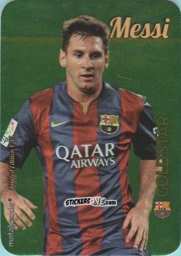 Figurina Messi - Las Fichas Quiz De La Liga 2015-2016 n. GS1 - Mundicromo