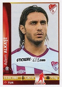 Figurina Adem Alkasi - Spor Toto Süper Lig 2012-2013 - Panini