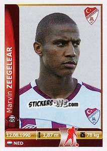 Sticker Marvin Zeegelaar - Spor Toto Süper Lig 2012-2013 n. 342 - Panini