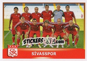 Sticker Team - Spor Toto Süper Lig 2012-2013 - Panini