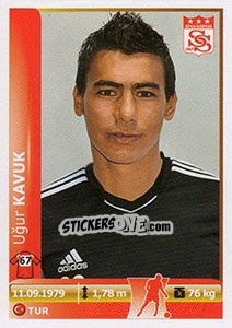 Sticker Ugur Kavuk - Spor Toto Süper Lig 2012-2013 n. 362 - Panini