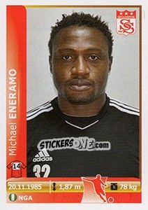 Sticker Michael Eneramo - Spor Toto Süper Lig 2012-2013 - Panini