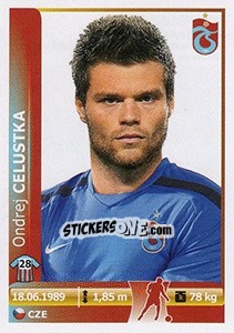 Cromo Ondrej Celustka - Spor Toto Süper Lig 2012-2013 - Panini