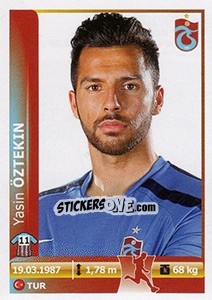 Cromo Yasin Oztekin - Spor Toto Süper Lig 2012-2013 n. 387 - Panini