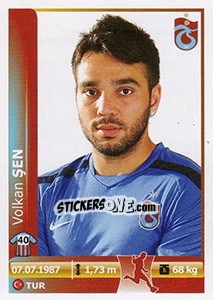 Cromo Volkan Sen - Spor Toto Süper Lig 2012-2013 n. 388 - Panini