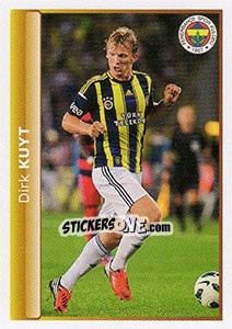 Sticker Dirk Kuyt - Spor Toto Süper Lig 2012-2013 n. 400 - Panini