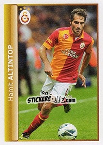 Sticker Hamit Altintop - Spor Toto Süper Lig 2012-2013 n. 403 - Panini