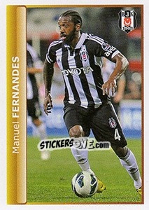 Sticker Manuel Fernandes - Spor Toto Süper Lig 2012-2013 n. 405 - Panini
