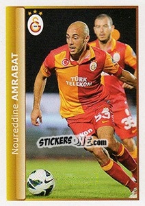 Sticker Nordin Amrabat - Spor Toto Süper Lig 2012-2013 n. 407 - Panini