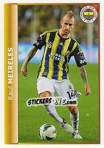 Sticker Raul Meireles - Spor Toto Süper Lig 2012-2013 n. 408 - Panini