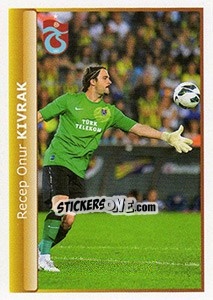 Sticker Onur Recep Kivrak - Spor Toto Süper Lig 2012-2013 n. 409 - Panini