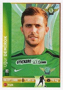 Cromo Ugur Demirok - Spor Toto Süper Lig 2012-2013 - Panini