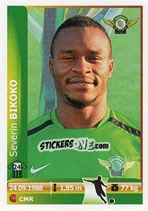 Figurina Severin Bikoko - Spor Toto Süper Lig 2012-2013 - Panini