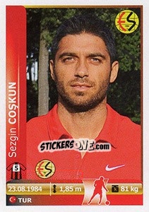 Sticker Sezgin Coskun - Spor Toto Süper Lig 2012-2013 - Panini
