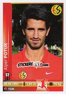 Sticker Alper Potuk - Spor Toto Süper Lig 2012-2013 - Panini
