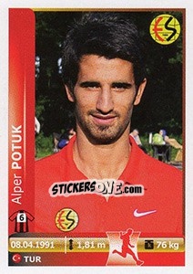 Cromo Alper Potuk - Spor Toto Süper Lig 2012-2013 - Panini