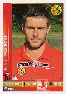 Sticker Patryk Malecki - Spor Toto Süper Lig 2012-2013 n. 87 - Panini