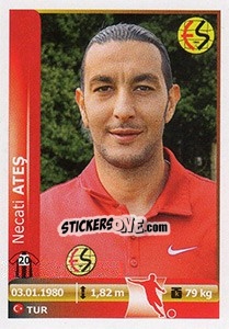 Figurina Necati Ates - Spor Toto Süper Lig 2012-2013 n. 89 - Panini